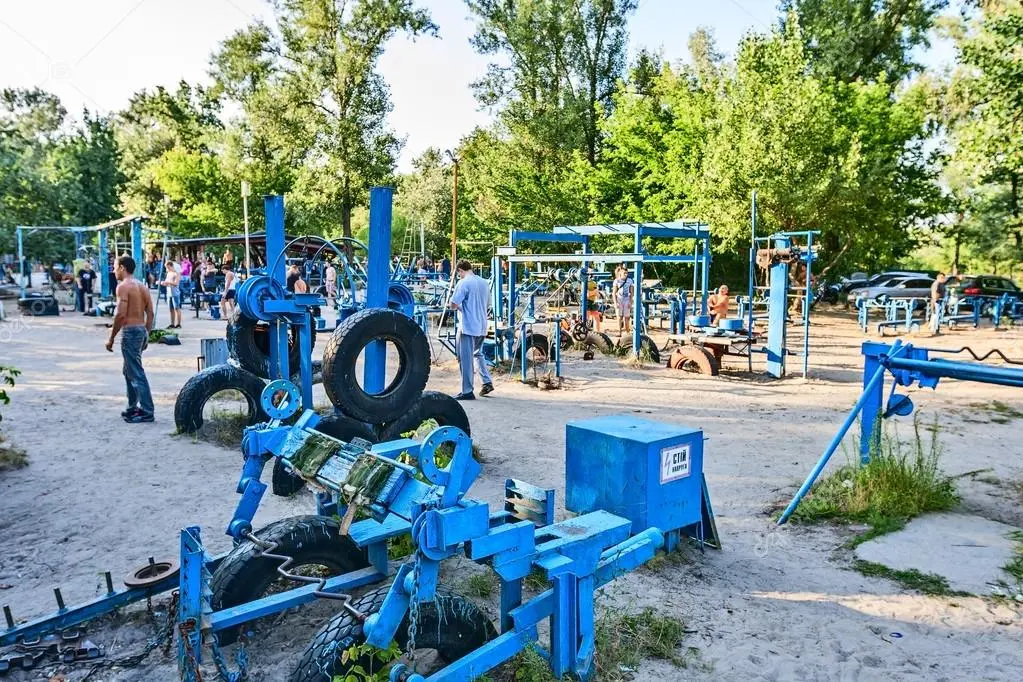 Outdoor-Fitnessbereich Hydropark, Kyiv - Foto 2