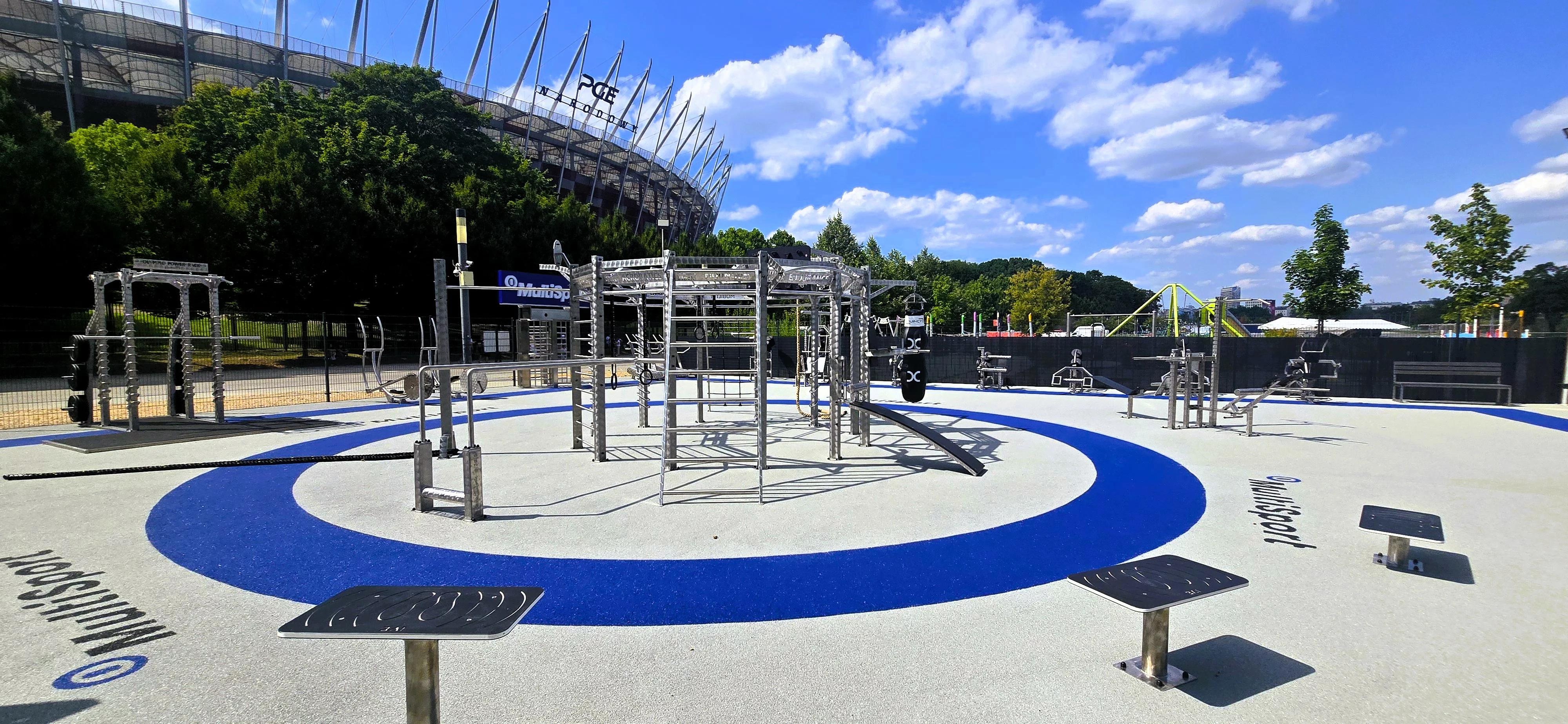 Outdoor-Fitnessbereich PGE Narodowy, Warsaw - Foto 1